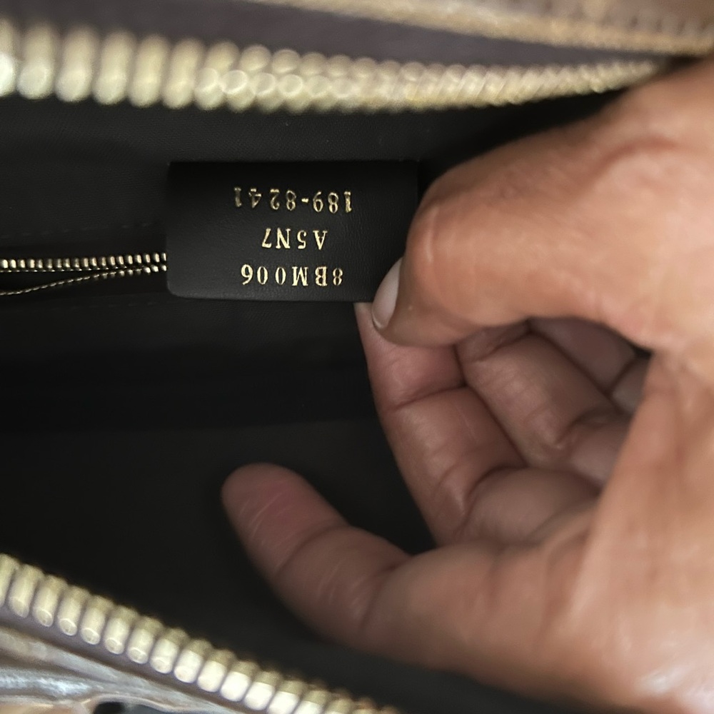 Fendi Logo Brown Belt Bag with White and Yellow Details - Picture 3 of 7